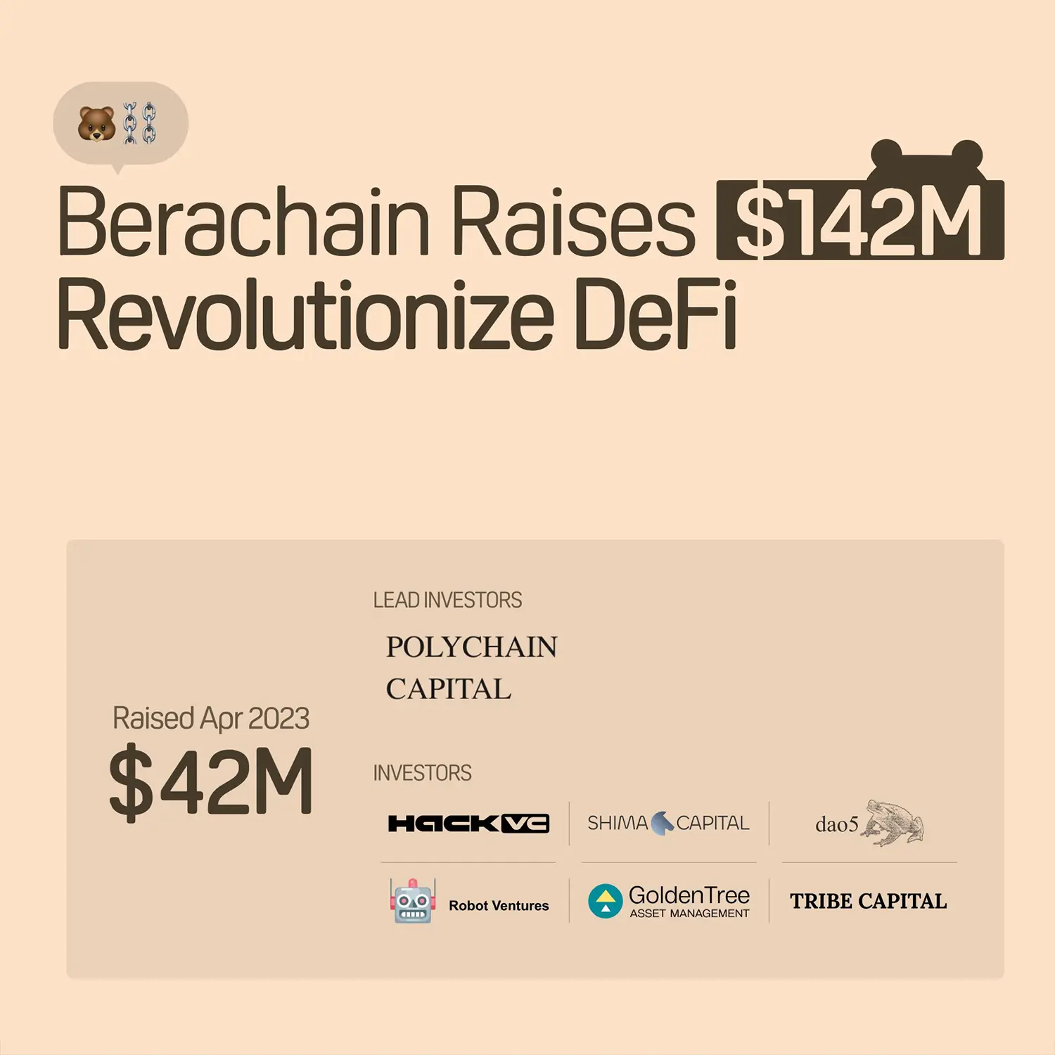 Berachain Community Sponsors 100 BEAR Tokens for Comment Section Airdrop!